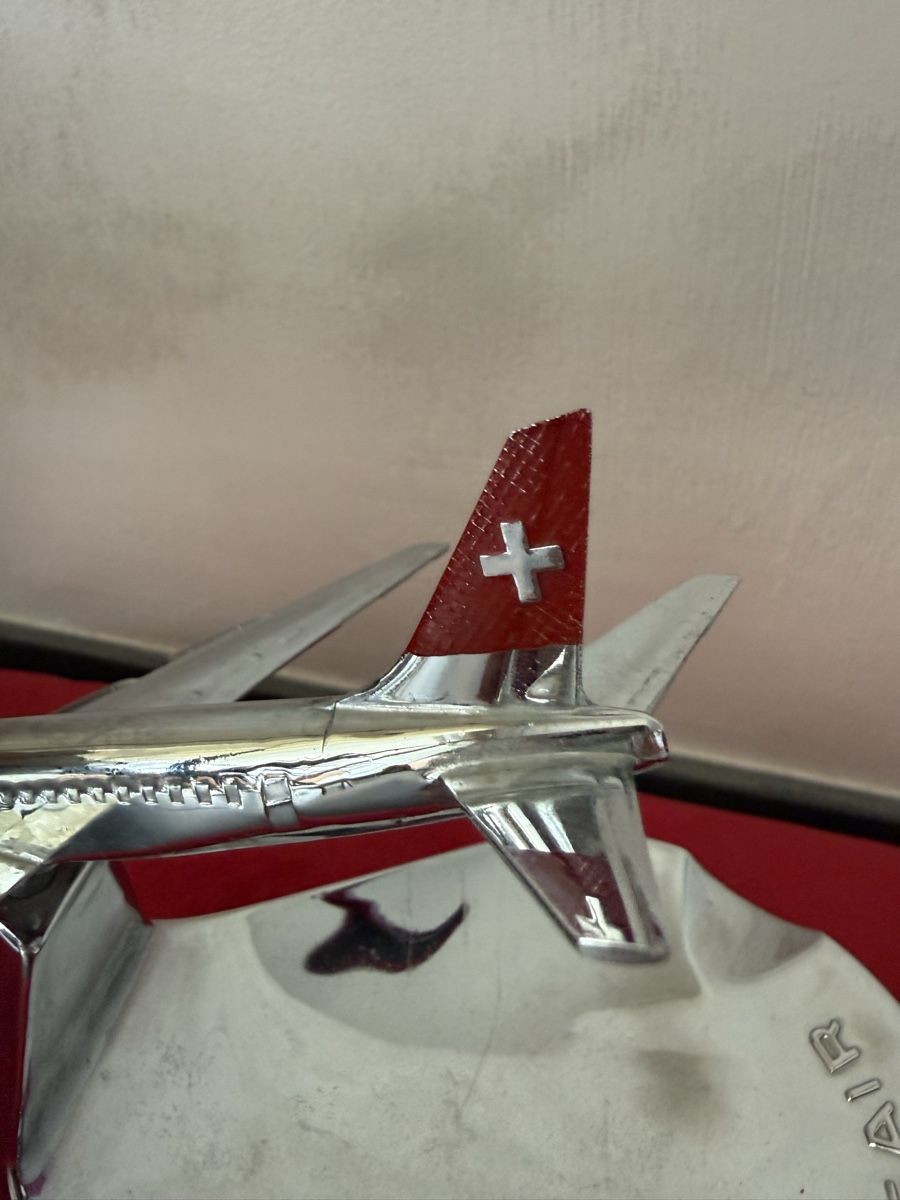 Swissair Portacenere: Historischer Aschenbecher der SWISSAIR – Usato da Chur venduto da pet_q7kd 1