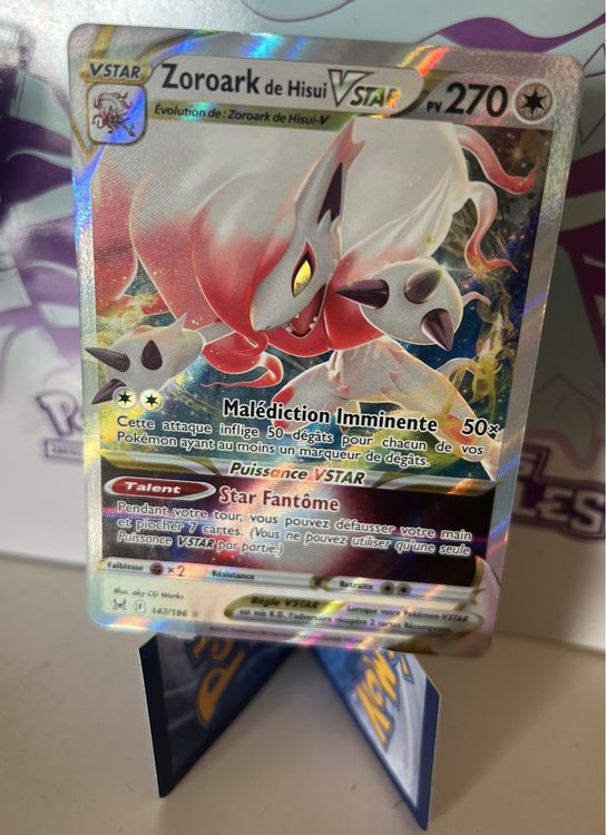 Zoroark de Hisui V Star 147/196 FR Kaufen auf Ricardo