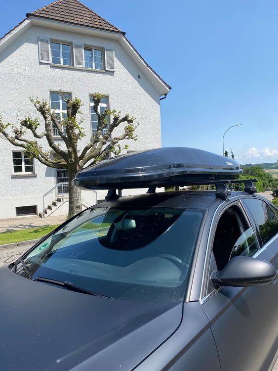 Thule Vision 650 Dachbox schwarz Carbon Optik Kaufen auf Ricardo