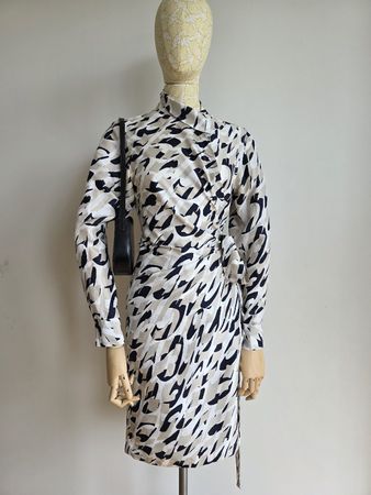 Max Mara Kleid Seide – S – Made in Italy