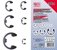 E-Sicherungsring-Sortiment, 300-tög