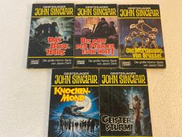 John Sinclair: Knochenmond & Geistersturm - 5. Romane