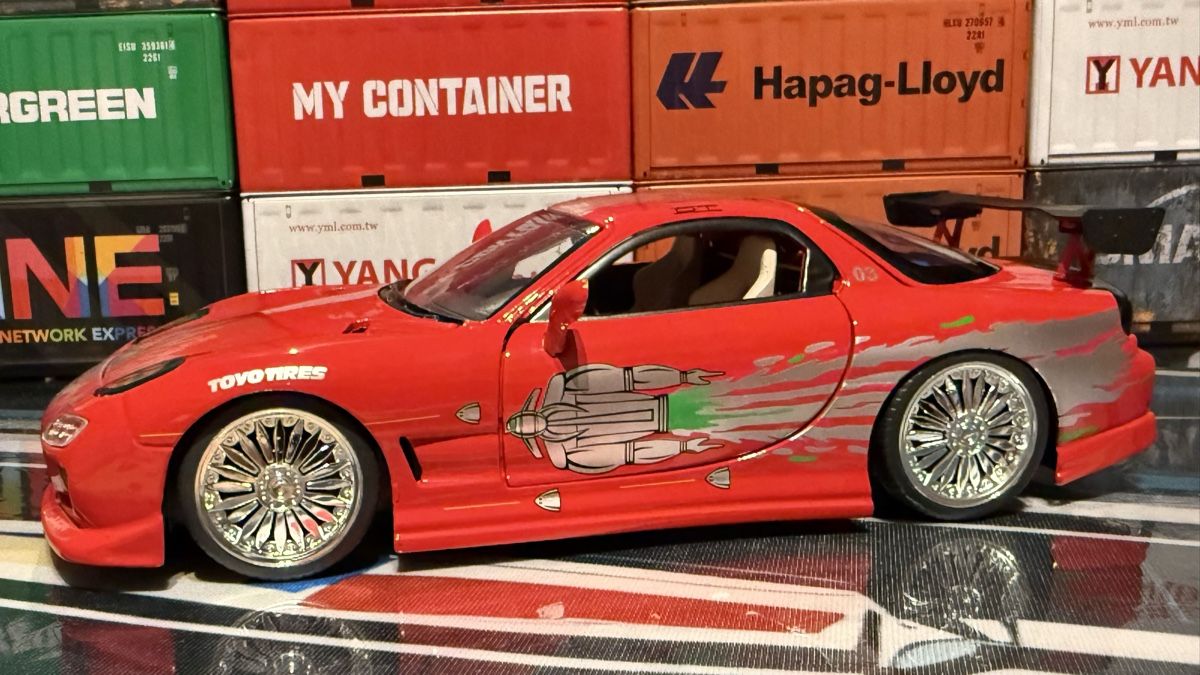 Mazda Modellini d'auto: Fast & Furious Mazda RX-7 1:24 – Nuovo (secondo la descrizione) da Basel venduto da Zomeg