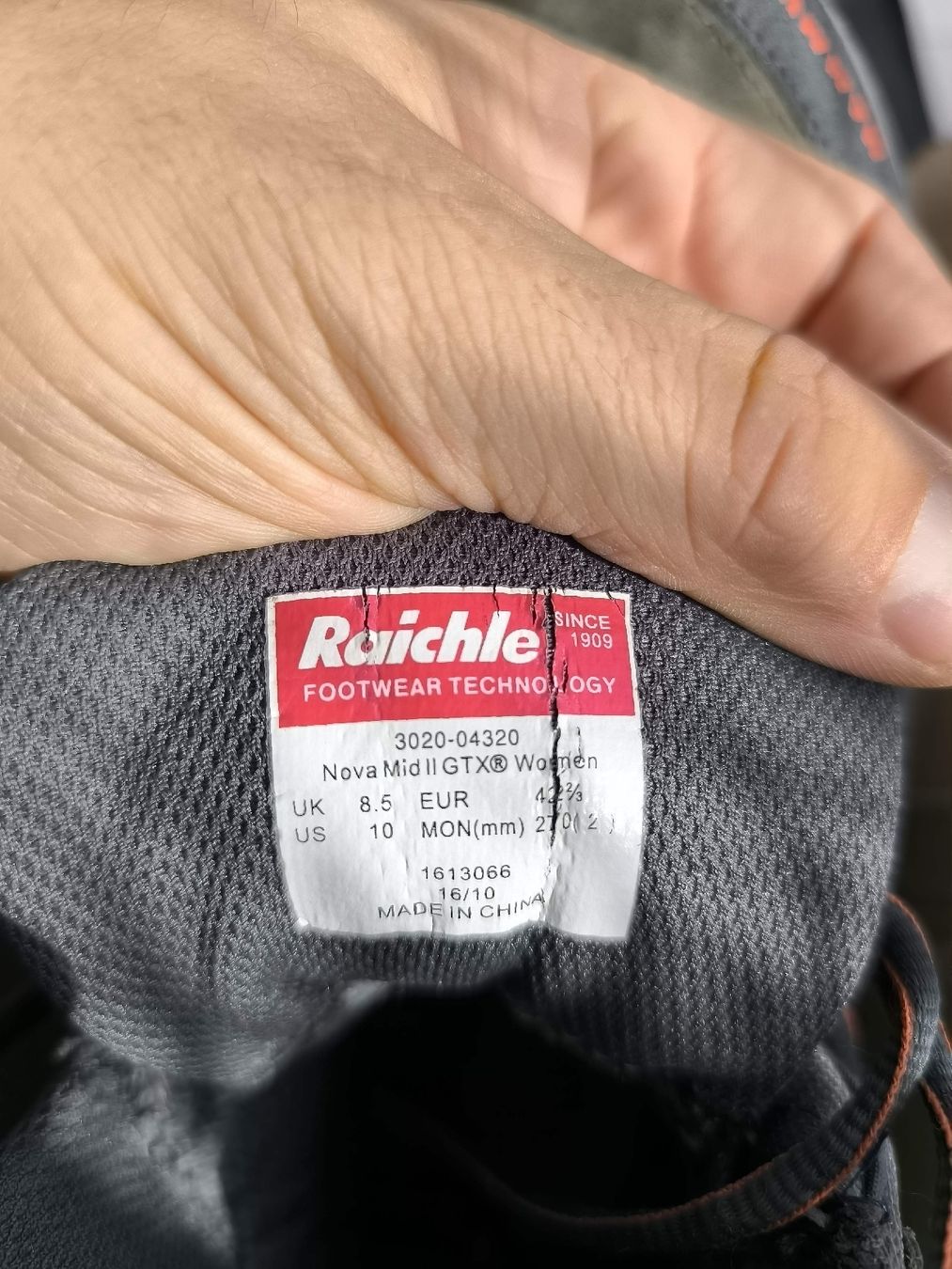 Mammut Chaussures femmes: Mammut Wanderschuhe mit hochwertigen Einlegesohlen – D'occasion à Buchs SG par Eifi_1 1