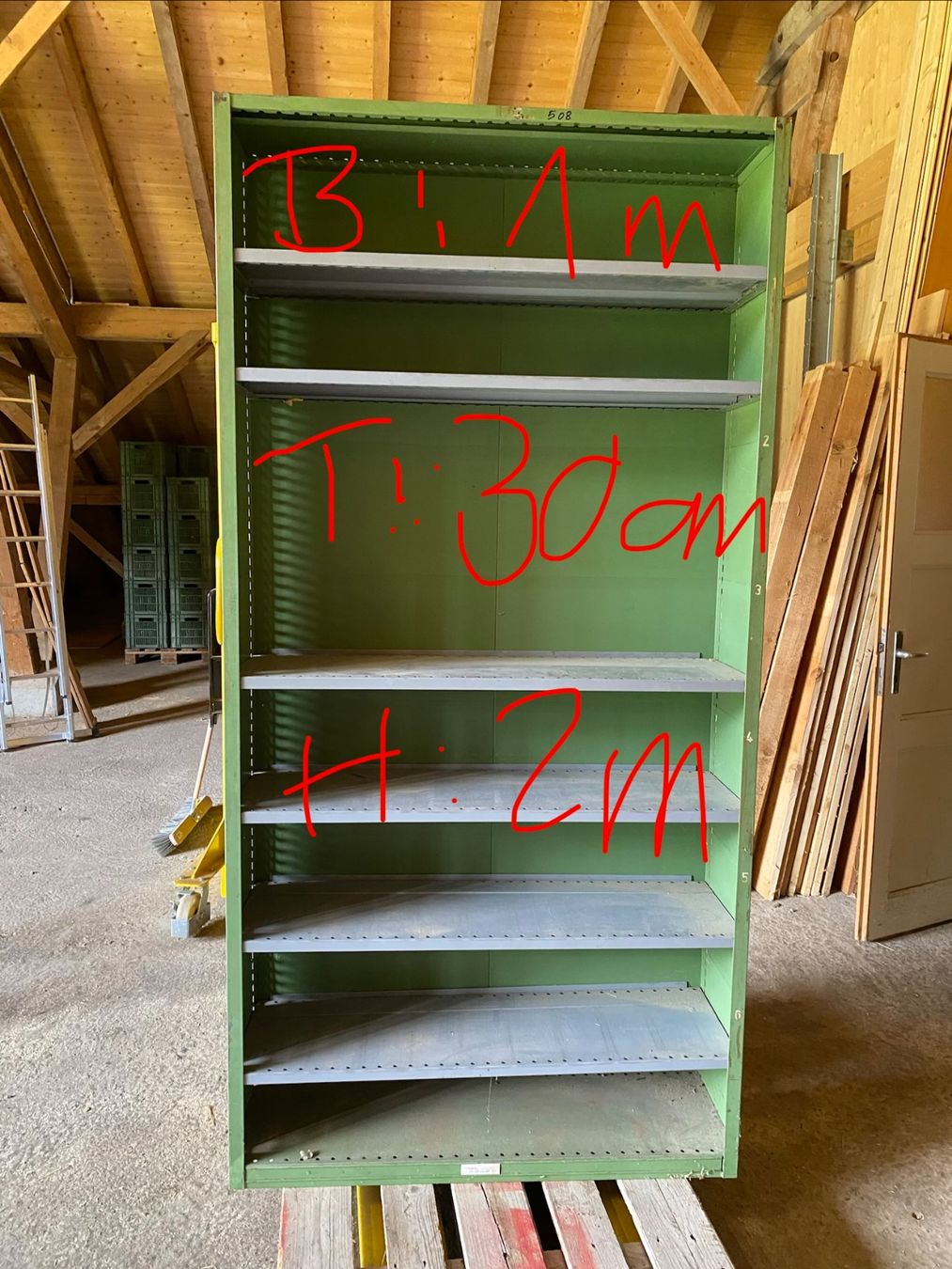 Scaffali: Werkstattgestell Metall – Usato da Biel/Bienne venduto da Projektorium 3