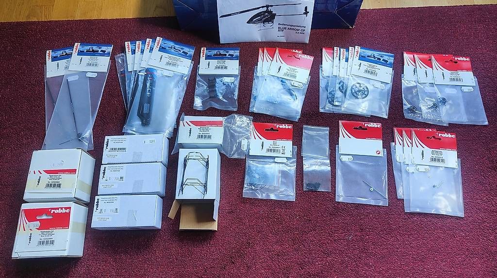 Modellismo RC: Helikopter Blue Arrowe CP 2,4 GHz – Usato da Zürich venduto da spe_jwc5 4