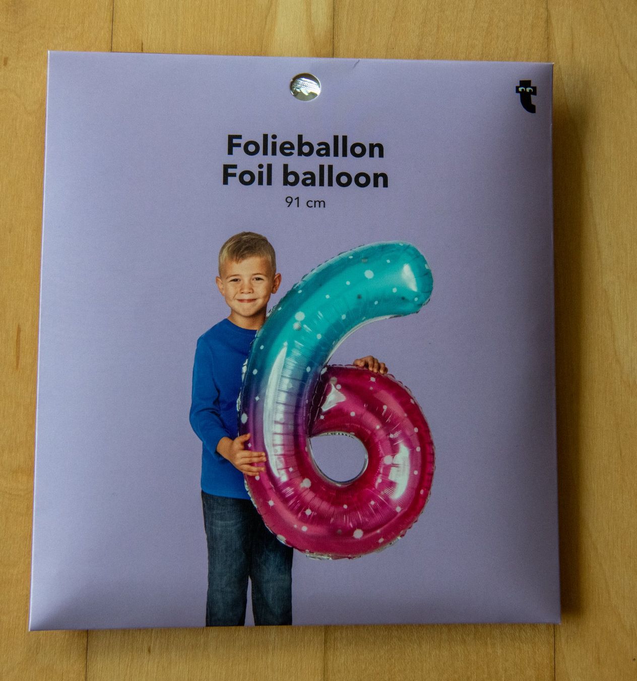 Tutte le decorazioni: Folienballon Zahl 6 – Usato da Meilen venduto da luca70