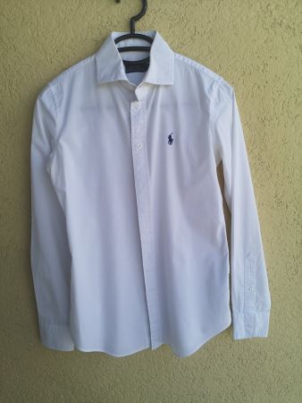 Polo Ralph Lauren Bluse, gr. 2 ~ XS weiss