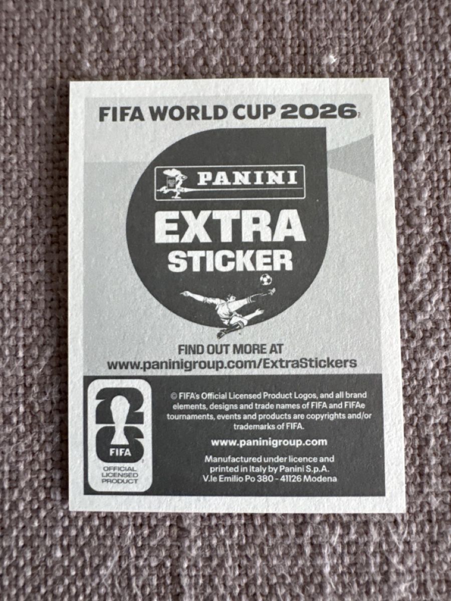Panini Carte collezionabili: WM 2026 Panini extra Sticker Luis Díaz Pink – Nuovo (secondo la descrizione) da Zürich venduto da Stg7 2