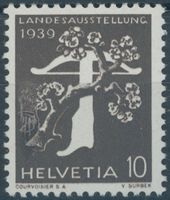 1939 - Landi - Armbrust - deutsch • dt - Abart - postfrisch