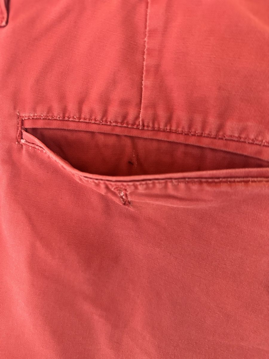 H&M Pantaloni: H&M L.O.G.G. Shorts Gr. 34, Rot - Gratisversand – Usato da Frutigen venduto da lurit 3