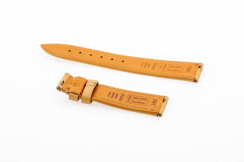 IWC Bracciali & Braccialetti: IWC brown leather strap 18mm NEW – Nuovo (secondo la descrizione) da Epalinges venduto da bracelet123 1