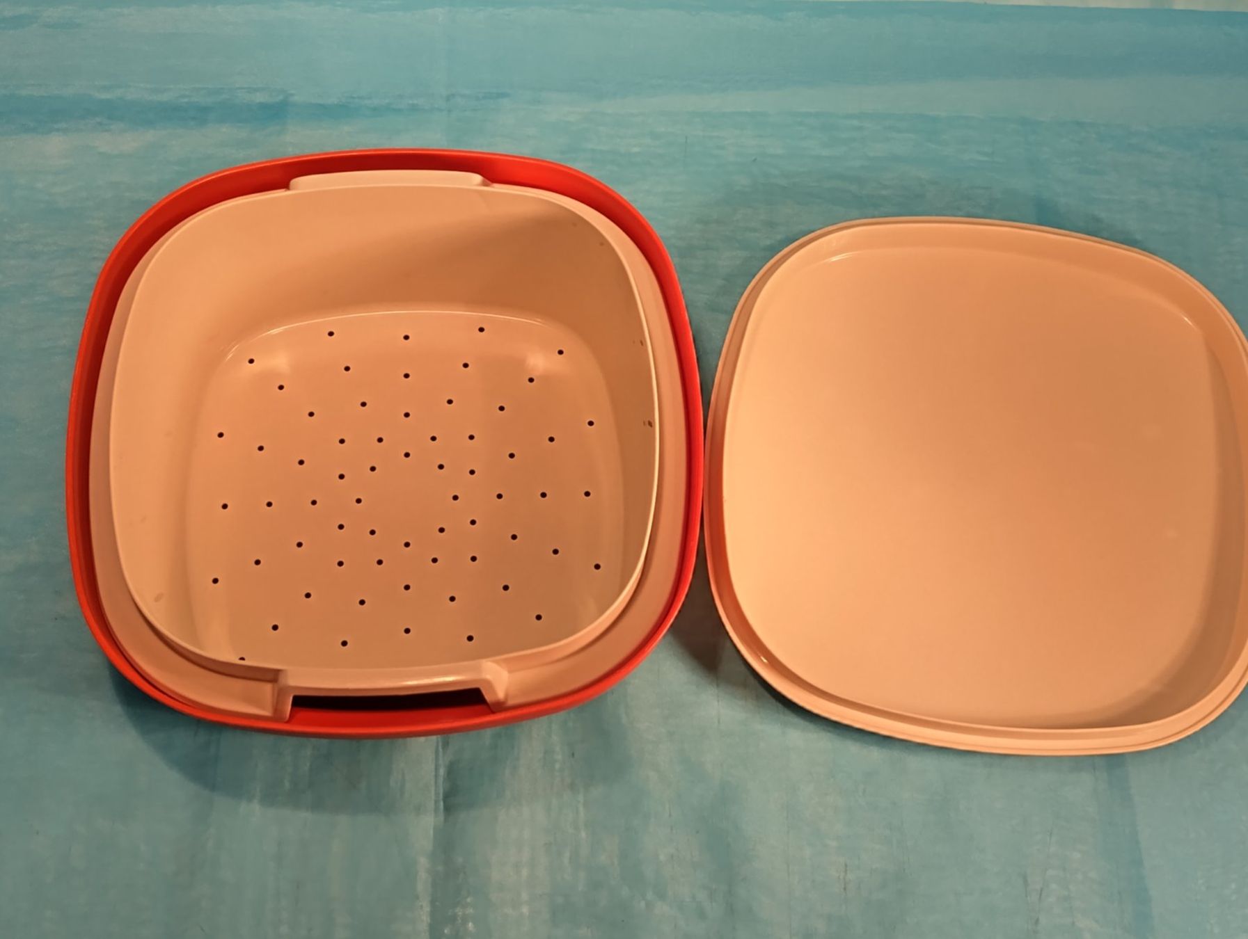 Tupperware Recipients et similaires: Tupperware Multiserver mit Sieb, orange – D'occasion à Bellach par JingleCherry 2