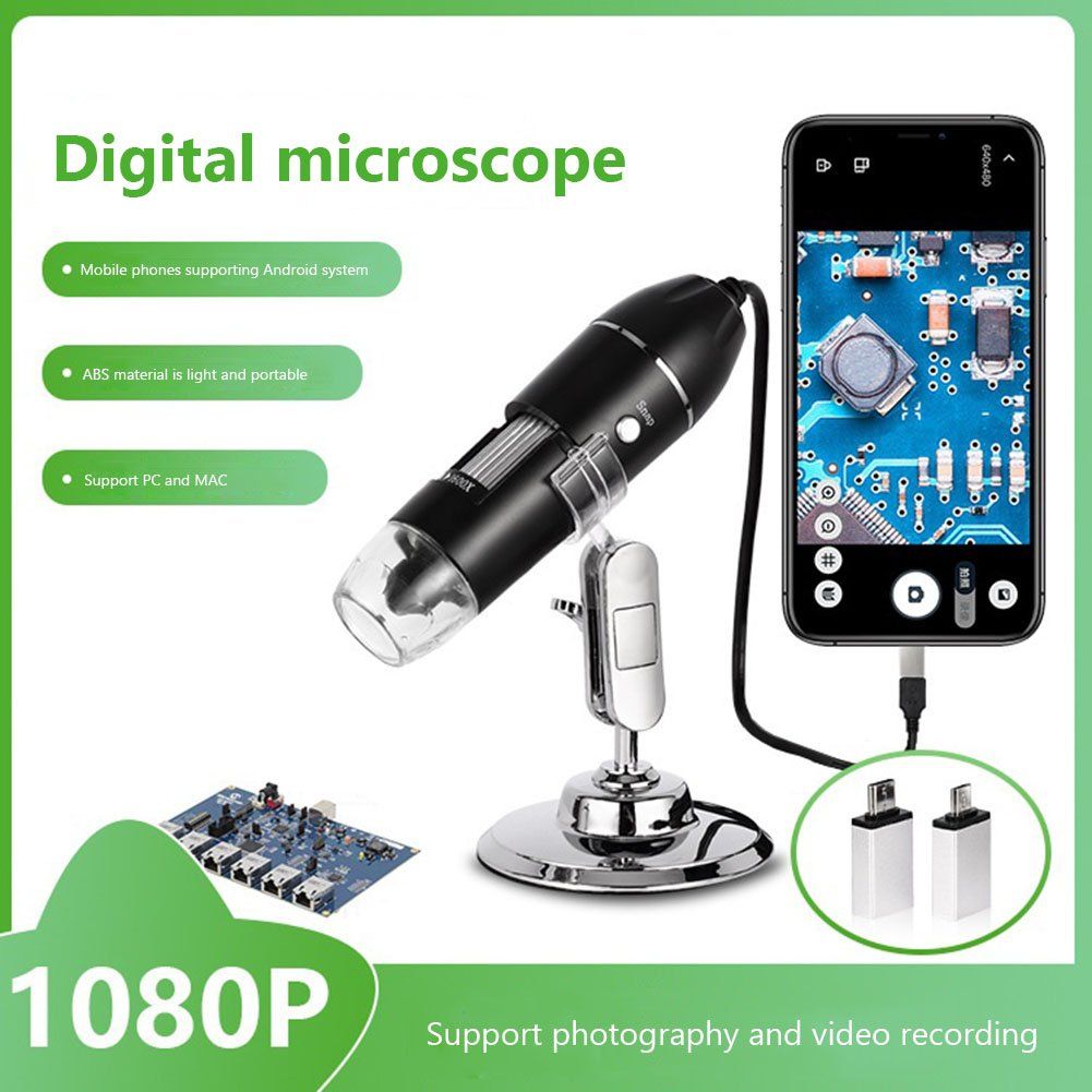 Microscopi: Microscope numérique électronique, 1600x  Digitales Mikrosk – Nuovo e nell'imballaggio originale da Delemont venduto da Superchoice 7