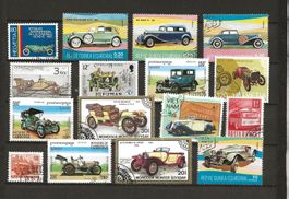 180 Autos auf 12 Steckkarten.