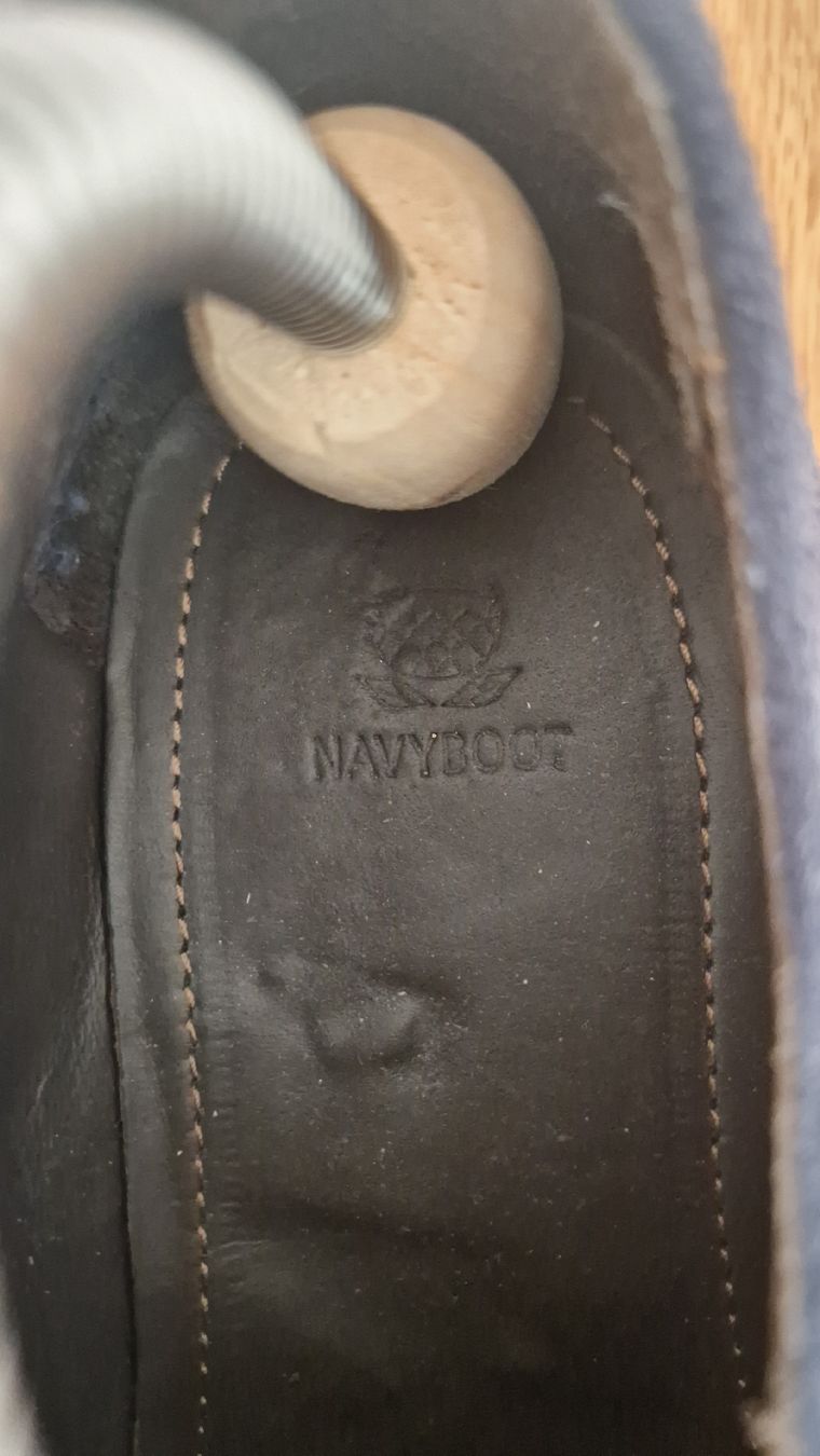 Navyboot Herrenschuhe: Navyboot Schuh, blau, Gr.40 – Gebraucht aus Balterswil von SiMar_19 3