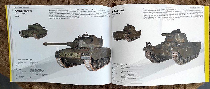 Libri: Bildband Panzer der Schweizer Armee Praga Leopard Pz 61 68 – Usato da Aarau venduto da Zemsi 3
