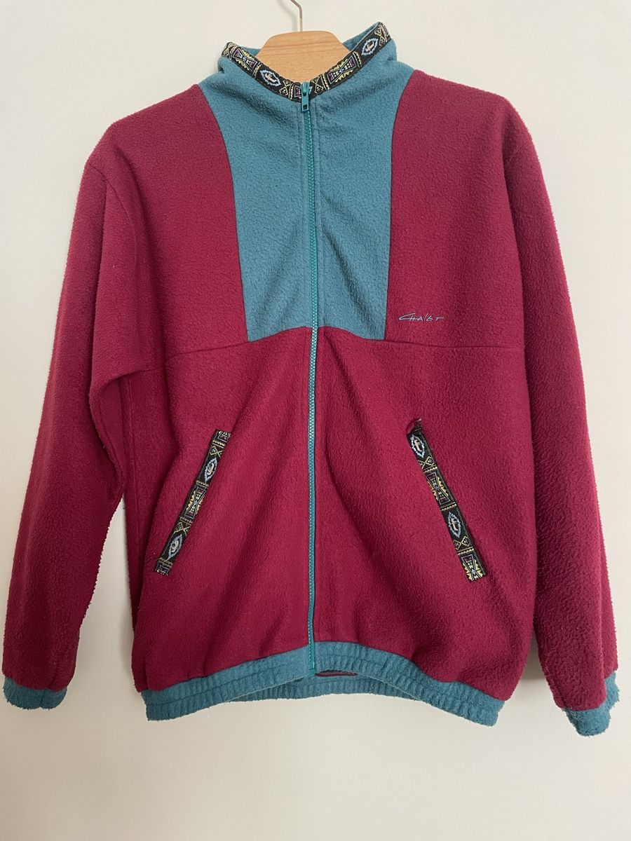 Giacche: Vintage Pullover / Jacke aus Fleece – Usato da Winterthur venduto da Tendra