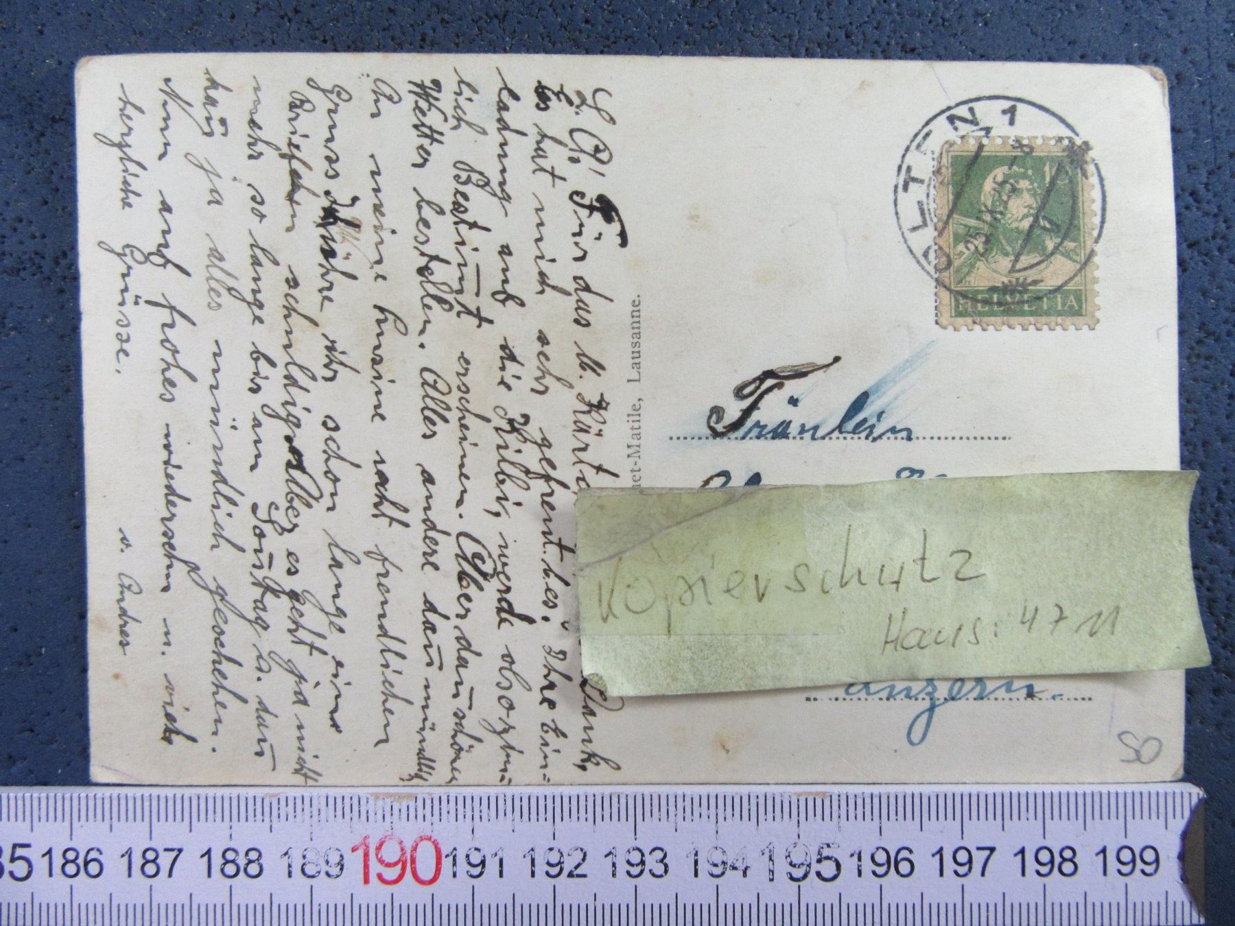 Ansichtskarten: OLTEN 1925 SO AK – Gebraucht aus Ettingen von Hausi4711 2