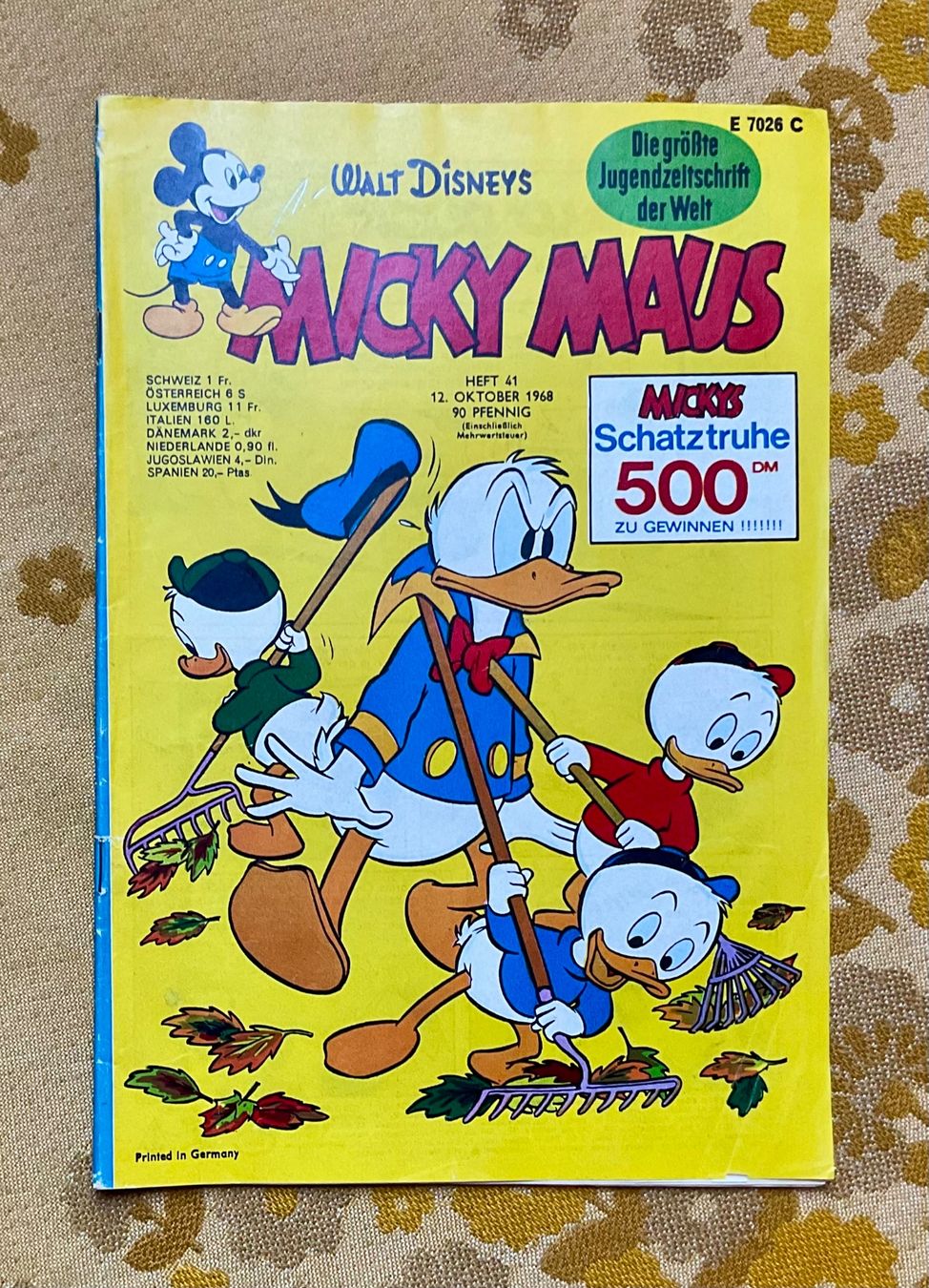 Fumetti: Micky Maus Heft Nr 41 von 1968 – Usato da Endingen venduto da nathan05