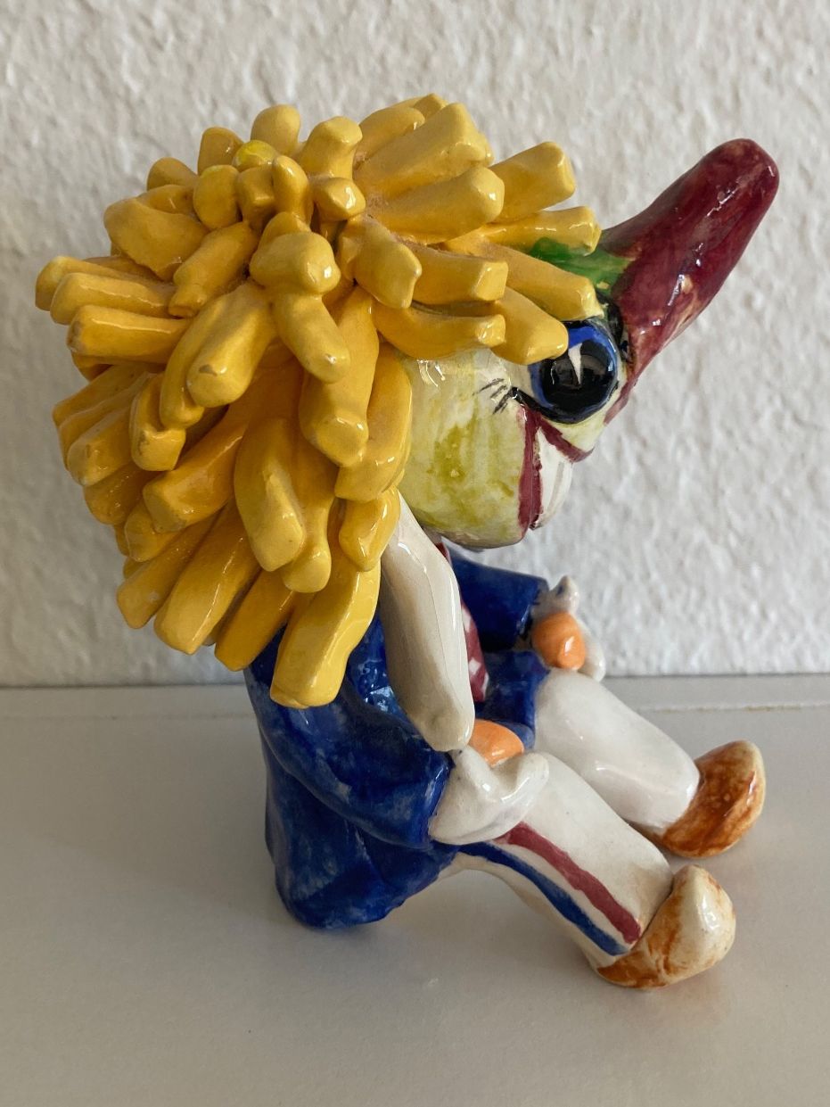 Statuette: Fasnachtsfigur Rice Wunderli Waggis – Usato da Rüti ZH venduto da coccinelle88 2