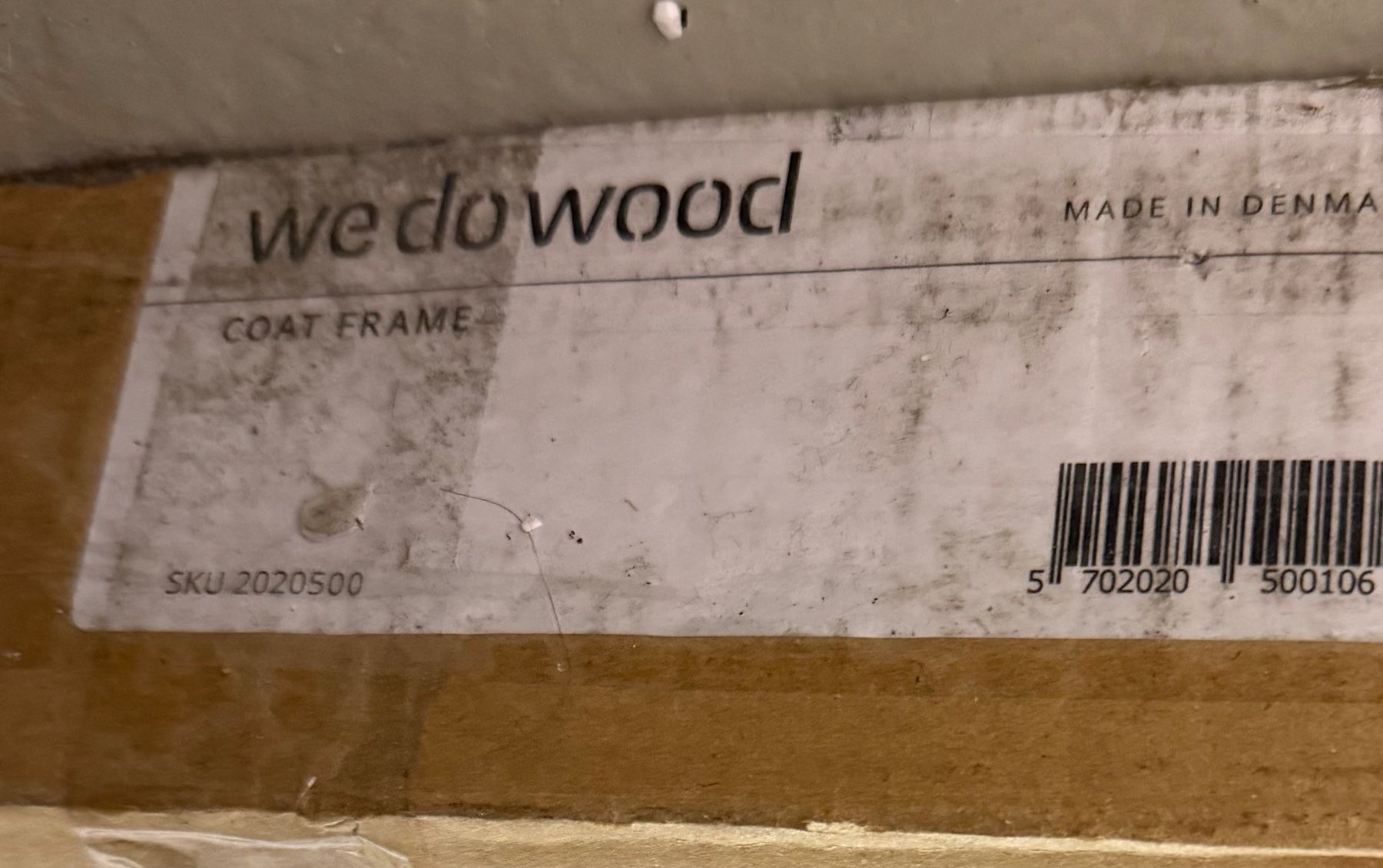 Porte manteau: We Do Wood Coat Frame Garderobe, geräucherte Eiche/Messing – Neuf avec emballage d'origine à Bad Ragaz par ako_8l5y 4