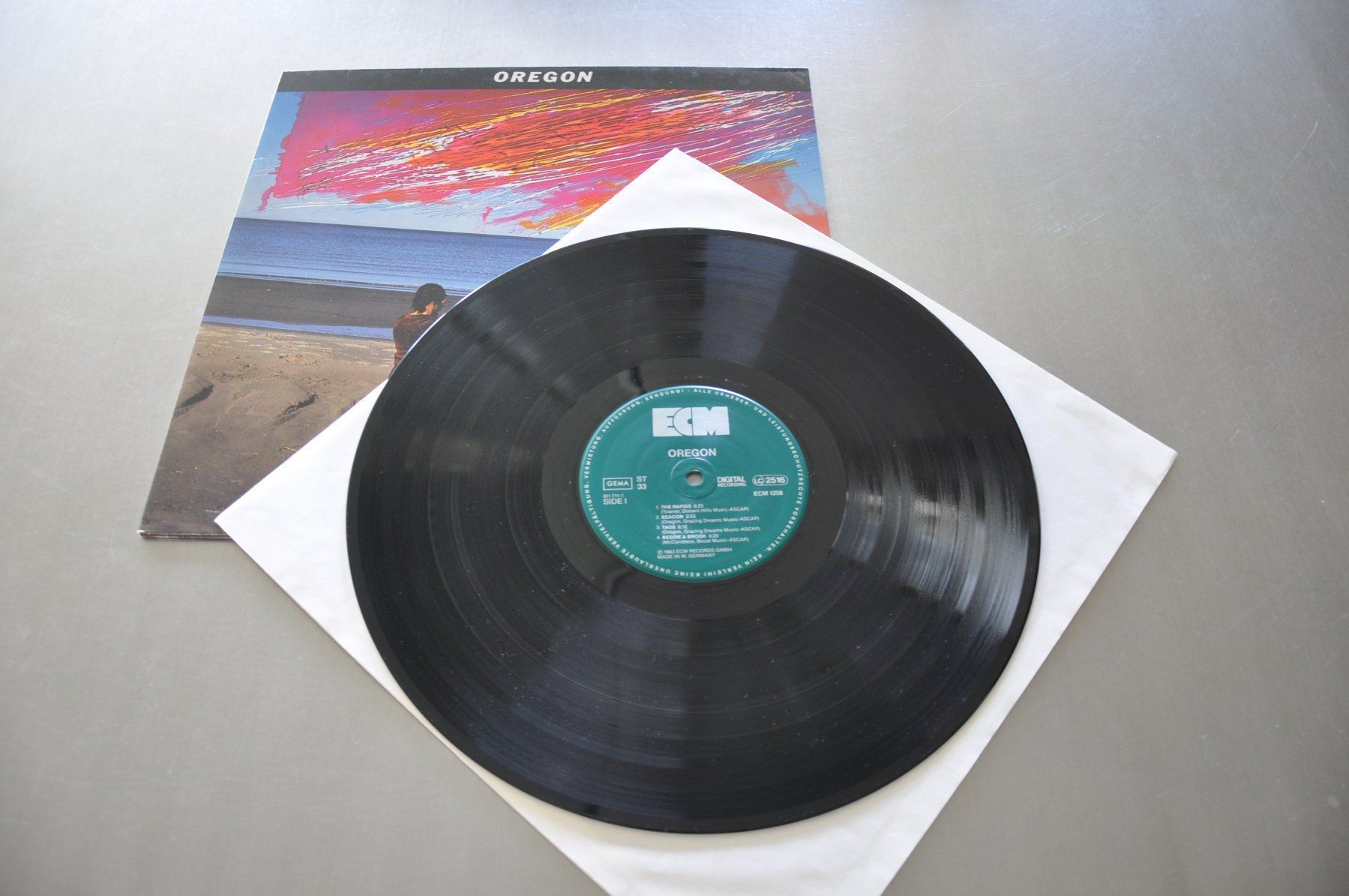 Schallplatten: ECM 1258 - OREGON LP SAME - RALPH TOWNER - COLLIN WALCOTT – Gebraucht aus Sion von jaipur1401 2