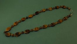 Tigerauge Hals Kette