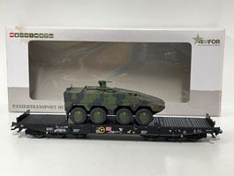 4MFOR BY MÄRKLIN ART 48731 PANZERTRANSPORT MIT "BOXER"