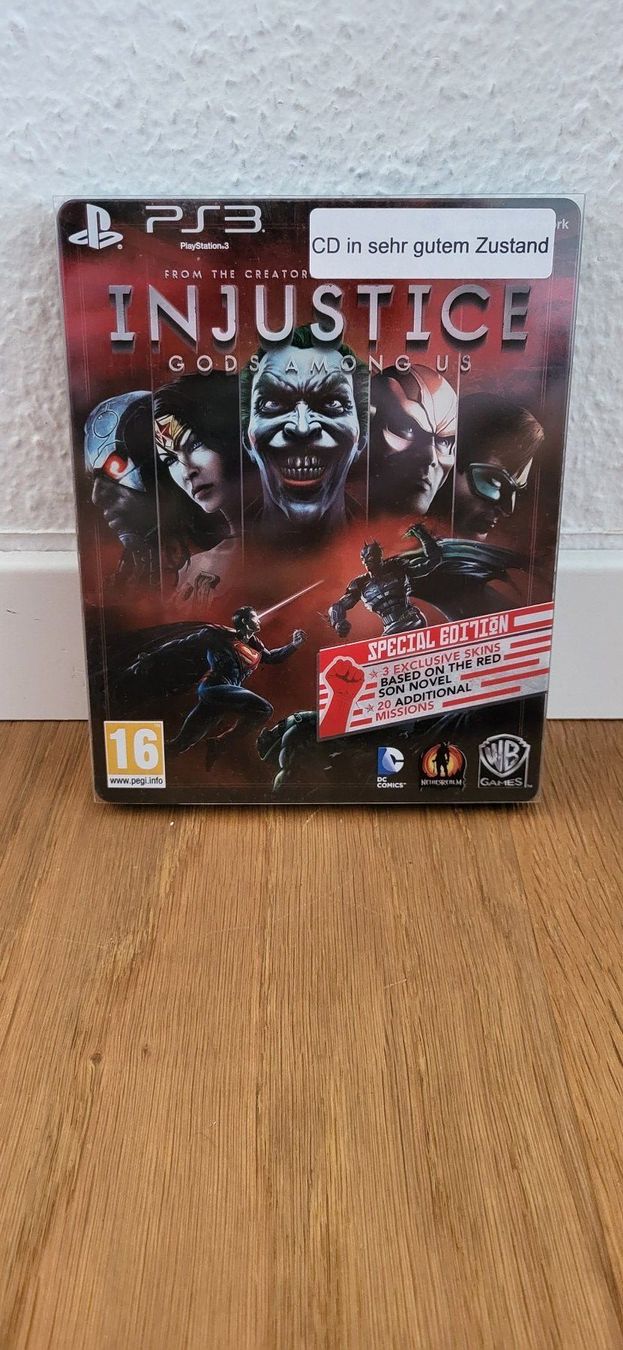 Sony Giochi: PS 3 - Injustice Steelbook – Usato da Münsingen venduto da DigitaleSpielecke