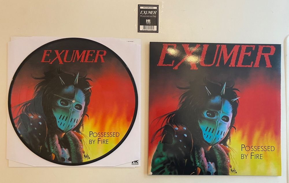 Exumer –Possessed By Fire THRASH METAL LTD. ED. PICTURE DISC (Neu ...