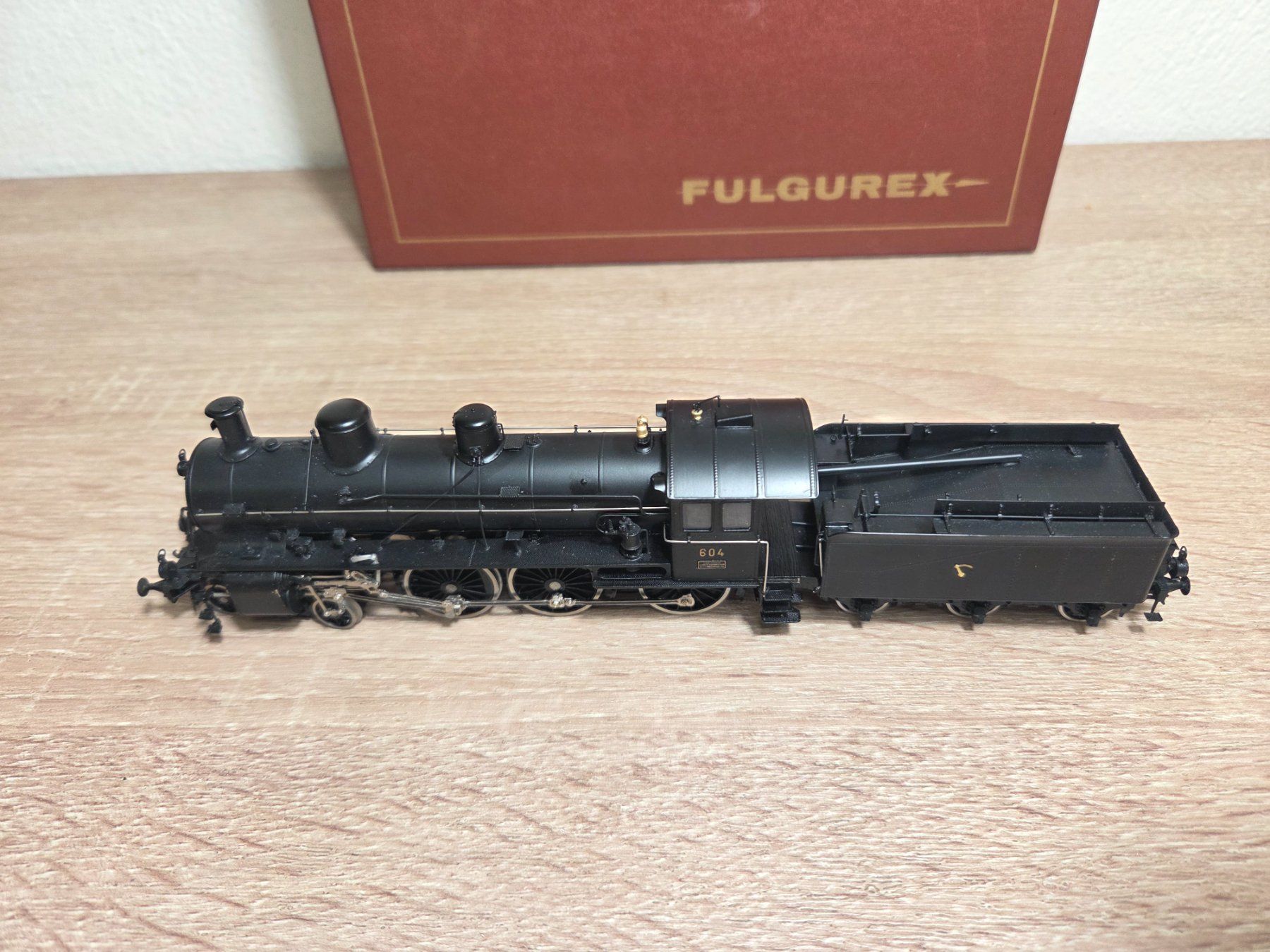 Fulgurex Modellini di ferrovie: Fulgurex Dampflok  A3/5 604 SBB H0 – Usato da St-Aubin-Sauges venduto da Lo_Go 5