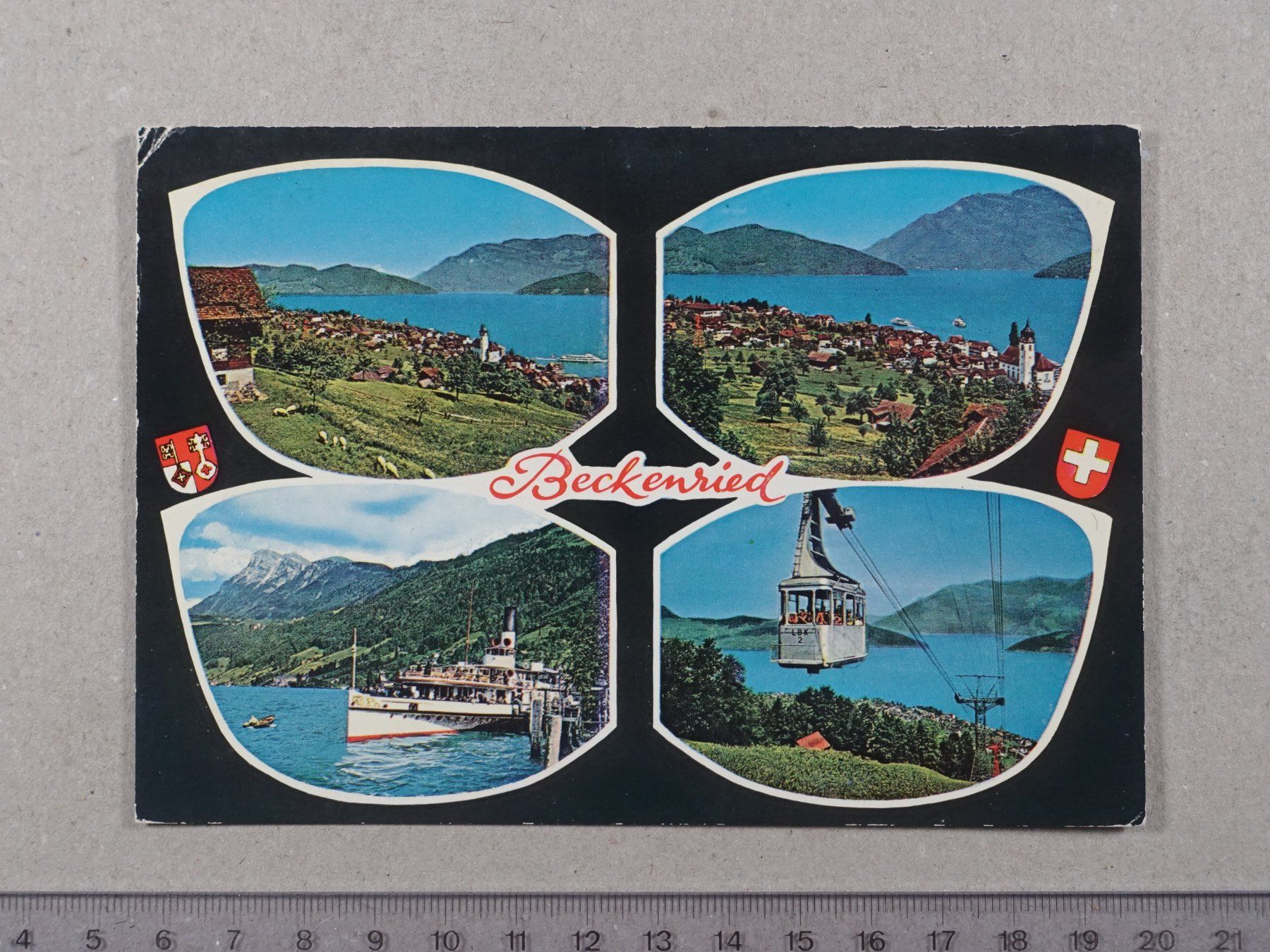 Ansichtskarten: Beckenried, 1971 – Gebraucht aus Lenzburg von fh1
