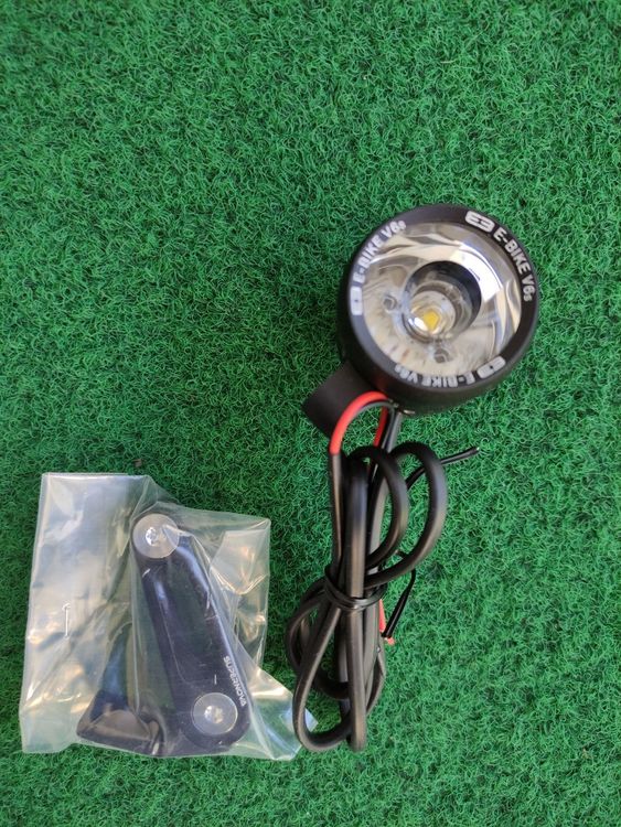 SUPERNOVA E3 E-Bike V6s 6V DC LED Headlight – Made In Germany, Black Aluminum