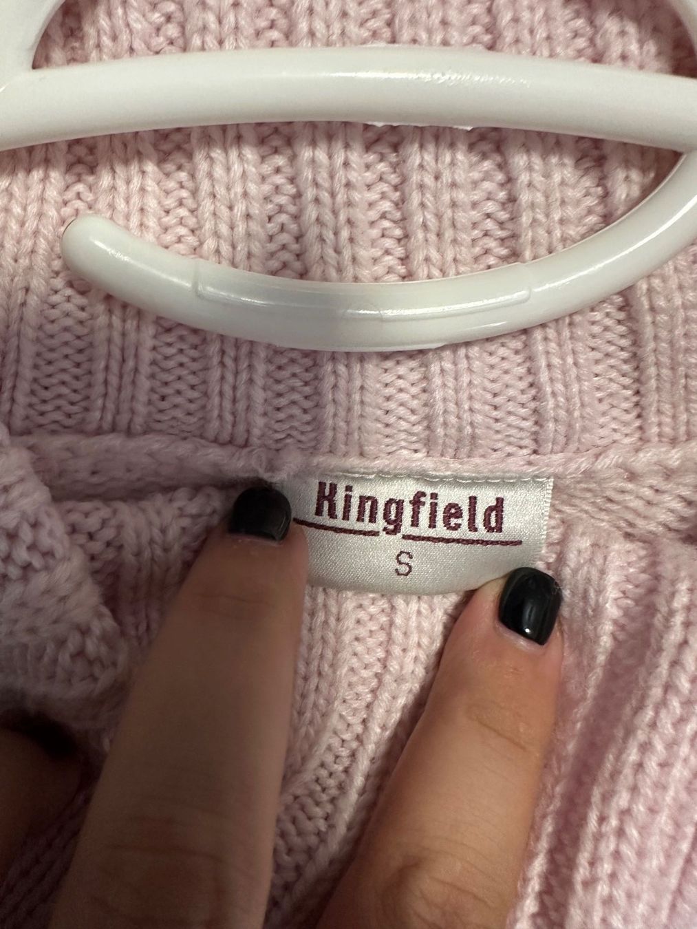 Maglioni & Felpe: Rosaroter Pullover Kingfield (S) – Usato da Schaan venduto da Hermine2018 1