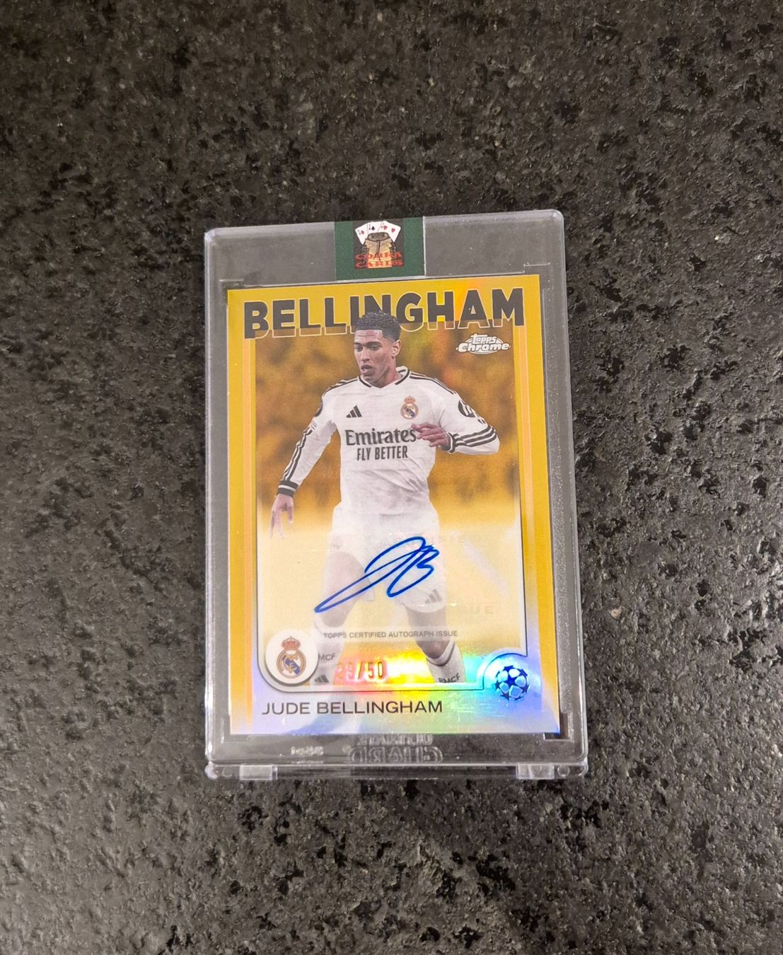 Topps Sammelbilder & Trading cards: Jude Bellingham /50 Autogramm - Real Madrid - Topps – Neu (gemäss Beschreibung) aus Burg AG von Danoe