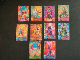 8 DragonBall Karten von Holo Rare bis Ultra Rare  2016