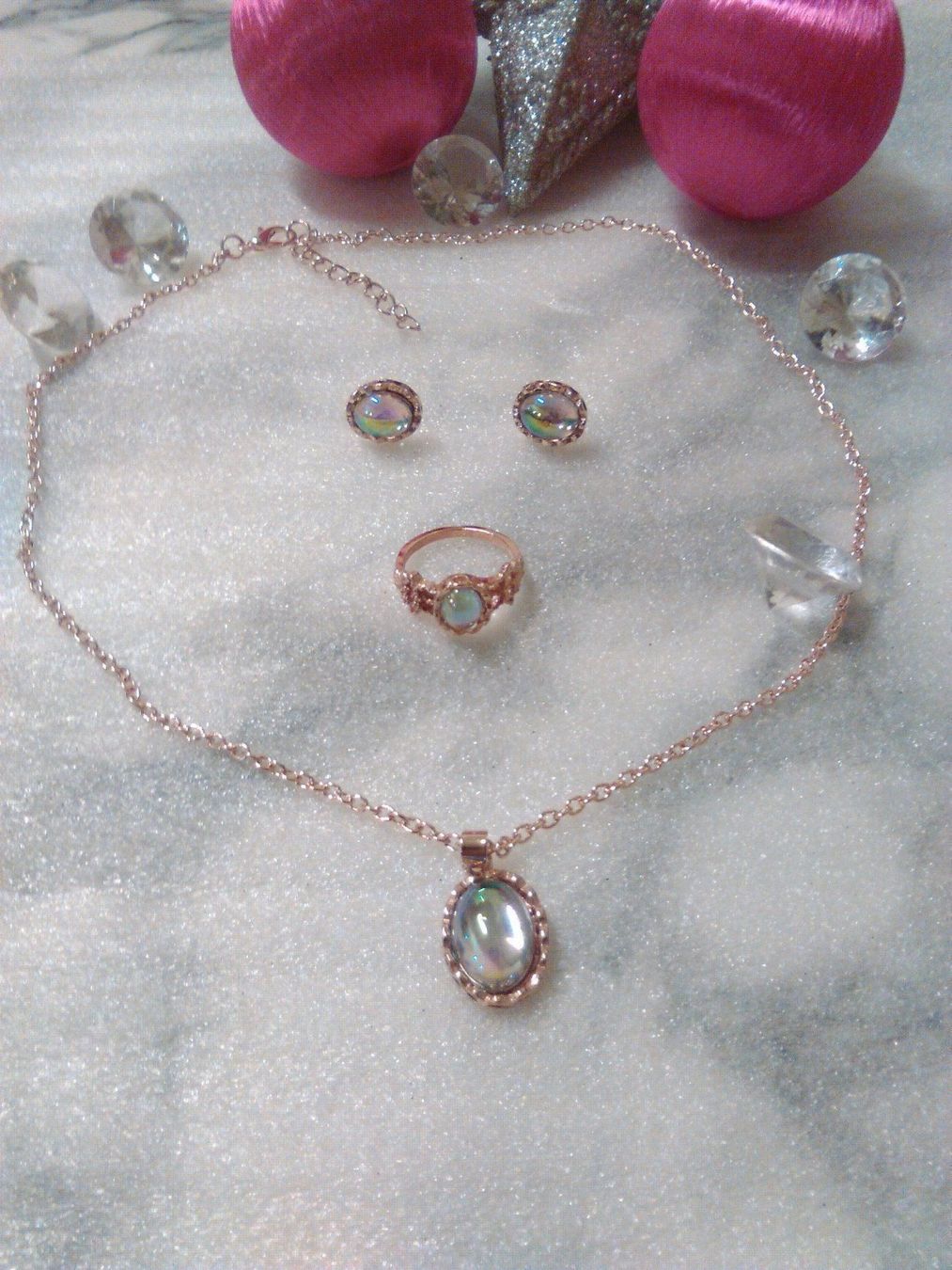 Set di posate: LUXUS FEUER  OPAL SET – Nuovo (secondo la descrizione) da Basel venduto da bijoutrie_4 5