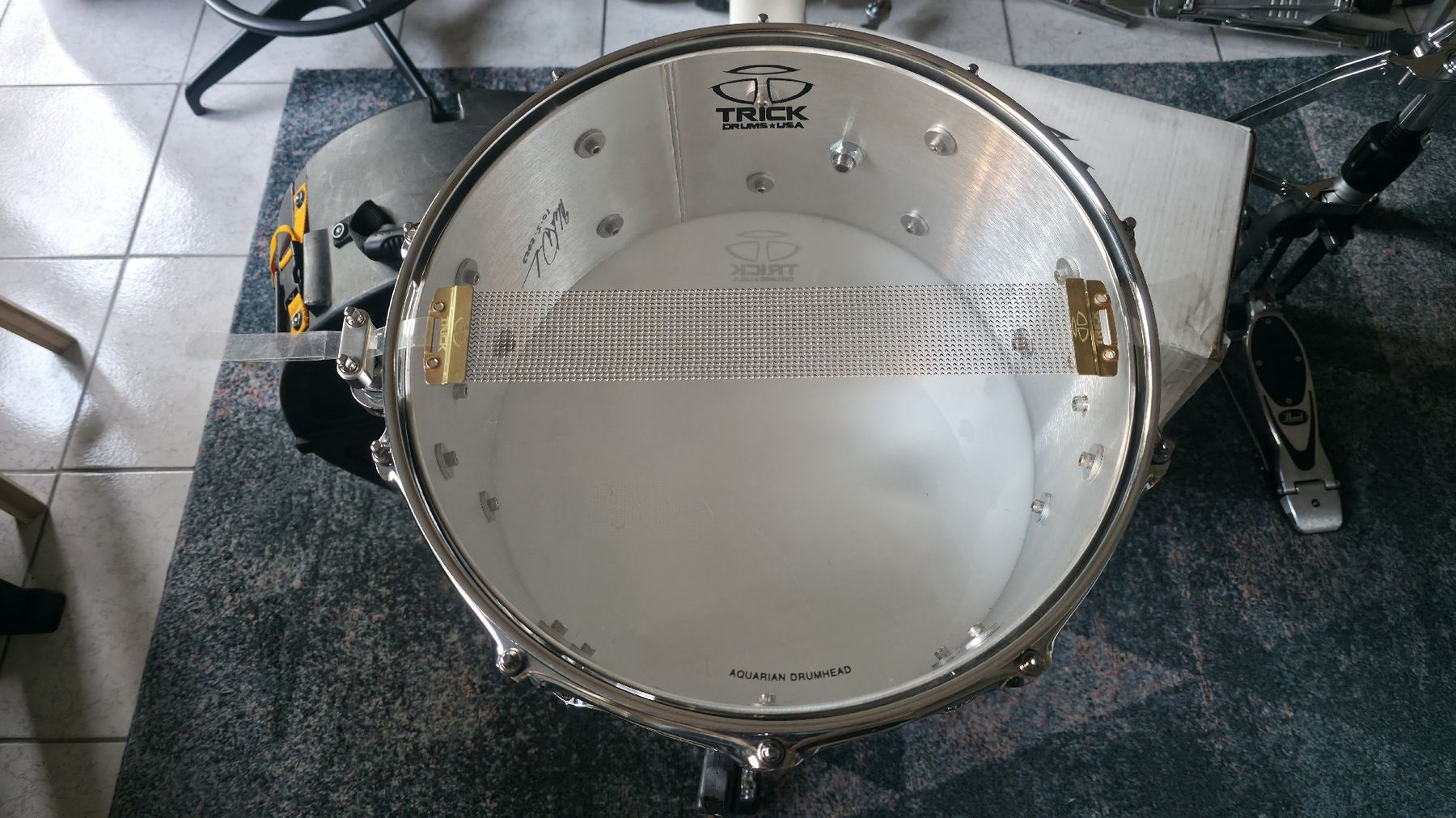 Instruments de musique: CAISSE CLAIRE TRICK SOLID ALUMINIUM 14x6.5" – D'occasion à Thônex par rom_w5qp 5