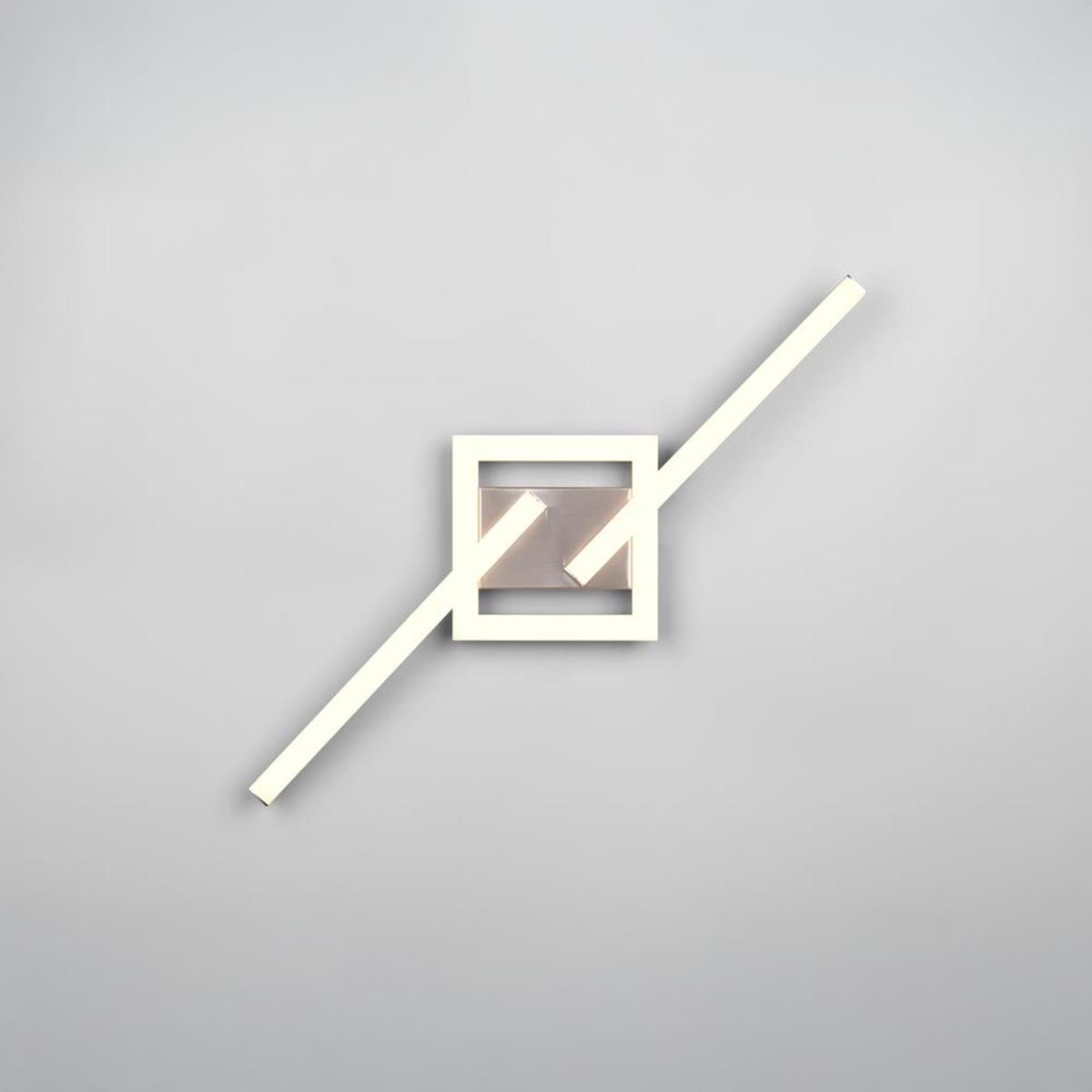 Kronleuchter & Deckenlampen: LED Deckenleuchte, Nickel, 55 cm x 16 cm – Neu (gemäss Beschreibung) aus Kreuzlingen von Smart-Light 8