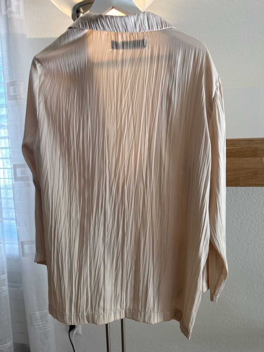 Giacche: Blazer Crinkled Beige Grösse S neuwertig – Nuovo (secondo la descrizione) da Langenthal venduto da raz_q7jm 1
