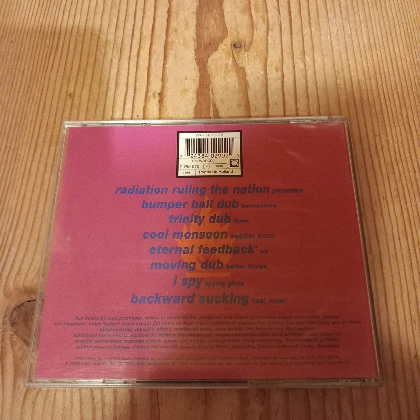 CD: Massive Attack vs Mad Professor - No Protection – Usato da Ganterschwil venduto da zaz_h9b6 3
