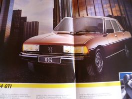 Peugeot 604 Prospekt 1985