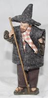 Hirte Ankleidefigur mit Stab