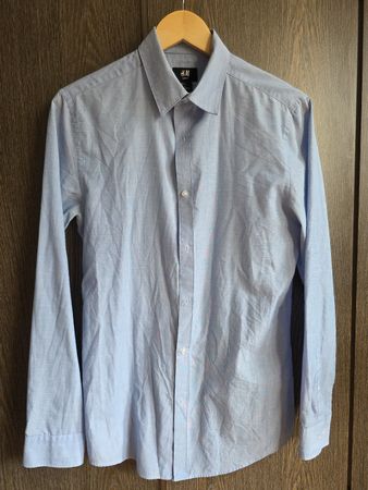 Hemd H&M Slim Fit Grösse S hellblau gebraucht /Chemise homme