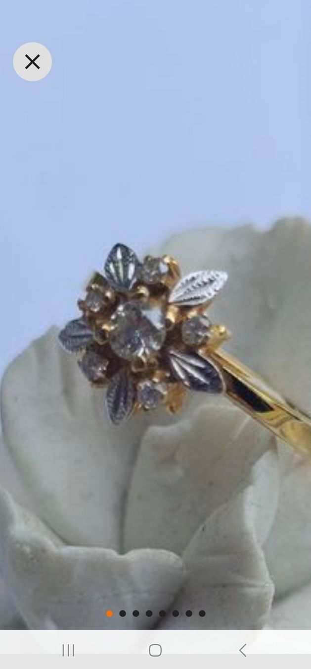 Anelli: GOLD Ring mit Diamanten – Nuovo e nell'imballaggio originale da Effretikon venduto da rinuom01