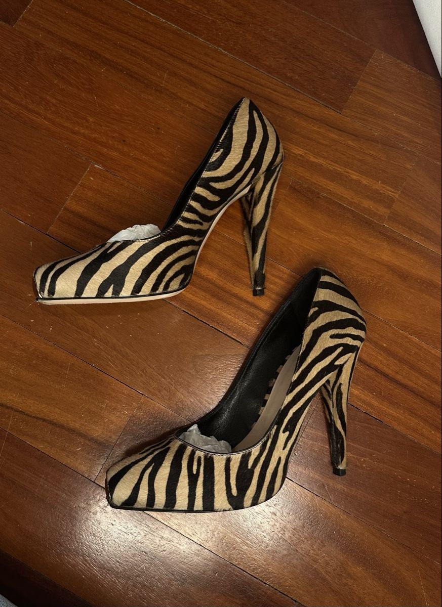 Scarpe da donna: Sebastian Pump Heels - Zebra Print – Usato da Biel/Bienne venduto da sec_2llb 1