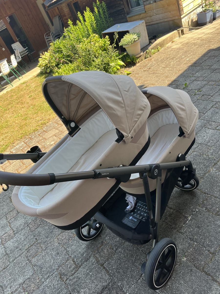 Cybex Carrozzine: Zwillingswagen Cybex Gazelle S – Usato da Berg TG venduto da Joelle304 3