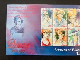 1997 Princess Diana Liberia Block **  (A489)