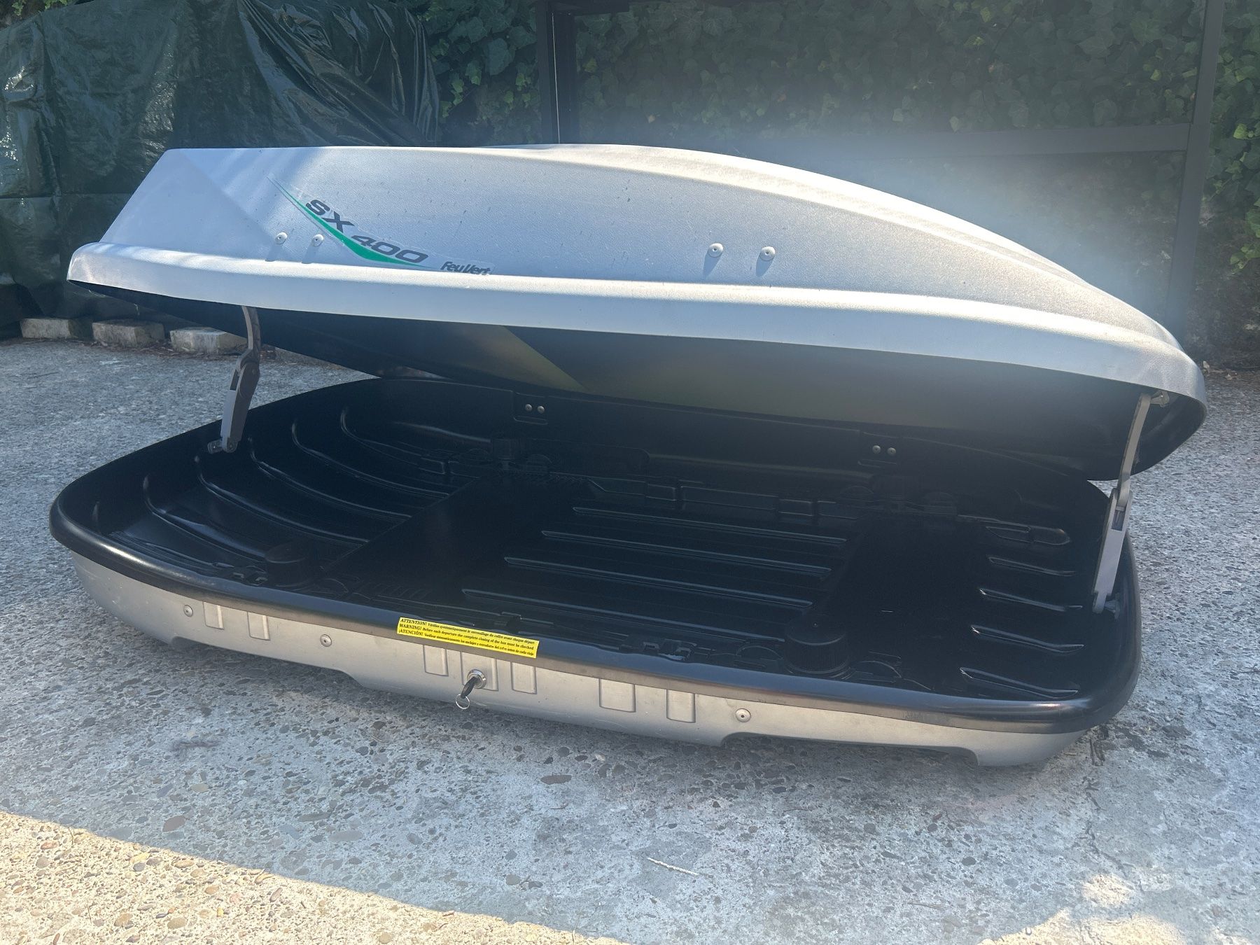 Dachboxen: Dachbox SX 400 Feu Vert grau – Gebraucht aus Wittnau von Naduah04